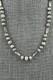 Collier En Perles Navajo En Argent Sterling 18 Vintage