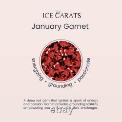 Collier vintage en argent sterling 925 de 18 pouces avec des garnets rouges en damier rond