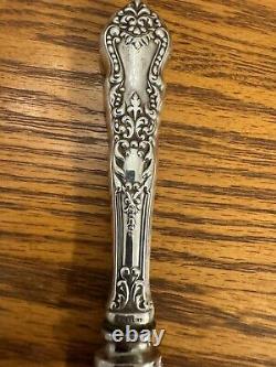 Couteau de mariage en argent sterling vintage (lame de 7 3/4)