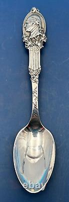 Cuillère à café en argent sterling vintage de George Washington par Lunt