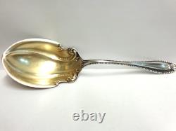 Cuillère de service en argent sterling vintage taille 9 en poids 67,9 grammes Cardova par Towle