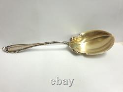 Cuillère de service en argent sterling vintage taille 9 en poids 67,9 grammes Cardova par Towle