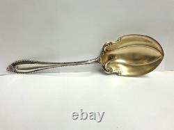 Cuillère de service en argent sterling vintage taille 9 en poids 67,9 grammes Cardova par Towle