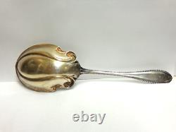 Cuillère de service en argent sterling vintage taille 9 en poids 67,9 grammes Cardova par Towle