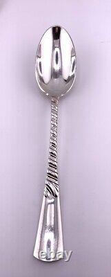 Cuillères à soupe en argent sterling Gorham Colonial vintage de 1885 (8) 457,5G