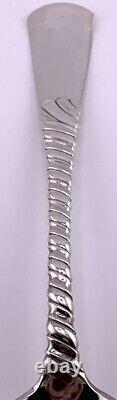 Cuillères à soupe en argent sterling Gorham Colonial vintage de 1885 (8) 457,5G