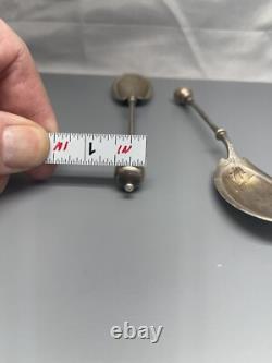 Cuillères en argent sterling Tiffany & Co Vintage Brevet 1863 Poids 42,7g