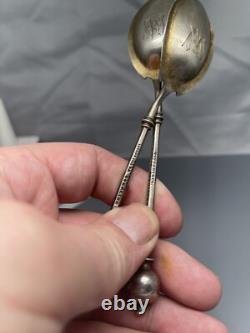 Cuillères en argent sterling Tiffany & Co Vintage Brevet 1863 Poids 42,7g