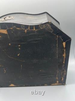 Ensemble de coiffeuse vintage en argent antique couleur art nouveau avec 10 pièces de brosses florales