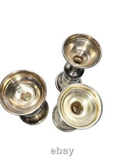 Gobelet vintage en argent sterling étoile de David judaïque verre à shot coupe kiddush