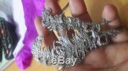 Immobilier Vintage 10.90cts Rose Cut Diamond Silver Bijoux Broches Victoriennes