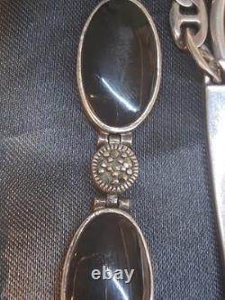 Lot vintage de bracelets en argent sterling 925 portables à 2,50 $ par gramme TESTÉS 450,5 g