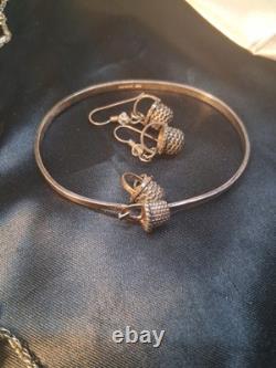 Lot vintage de bracelets en argent sterling 925 portables à 2,50 $ par gramme TESTÉS 450,5 g