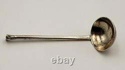 Louche petite en argent sterling vintage unique faite à la main (#773)