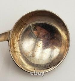 Louche petite en argent sterling vintage unique faite à la main (#773)