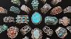 Ma Collection De Bijoux Vintage En Turquoise Et Argent U0026 Bracelet Jonc 1890