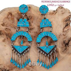 Native American Bijoux Lot Turquoise Sterling Argent Pas Scrap Bracelet Anneau