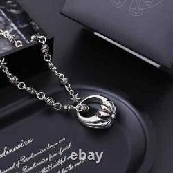 Pendentif croix classique vintage Chrome Hearts en argent sterling 925 collier unisexe