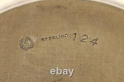 Plaque en argent sterling vintage