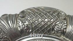 Plat à bonbons en argent sterling vintage (6 x 5) poinçonné 1967 (86g)