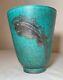 Poterie Vintage Gustavsberg Argenta En Argent Sterling Suède Vase Wilhelm Kage