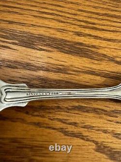 Serveur à tarte Lincoln & Foss en argent sterling vintage