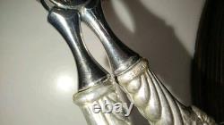 Serveur de gâteaux pâtisserie italien Ambassadeur. Poignée en argent sterling 925 vintage
