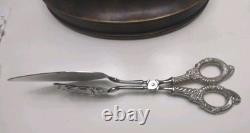 Serveur de gâteaux pâtisserie italien Ambassadeur. Poignée en argent sterling 925 vintage