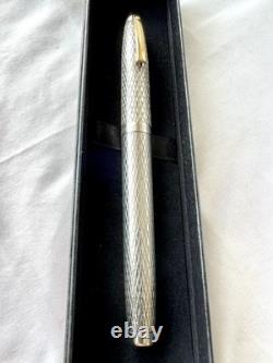 Stylo plume en argent sterling SHEAFFER Imperial vintage avec plume incrustée en or 14K USA