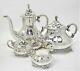 Vintage Ferner 4 Piece Sterling Silver Coffee & Tea Set 2300 Grammes