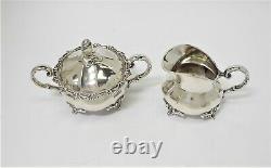 Vintage Ferner 4 Piece Sterling Silver Coffee & Tea Set 2300 Grammes